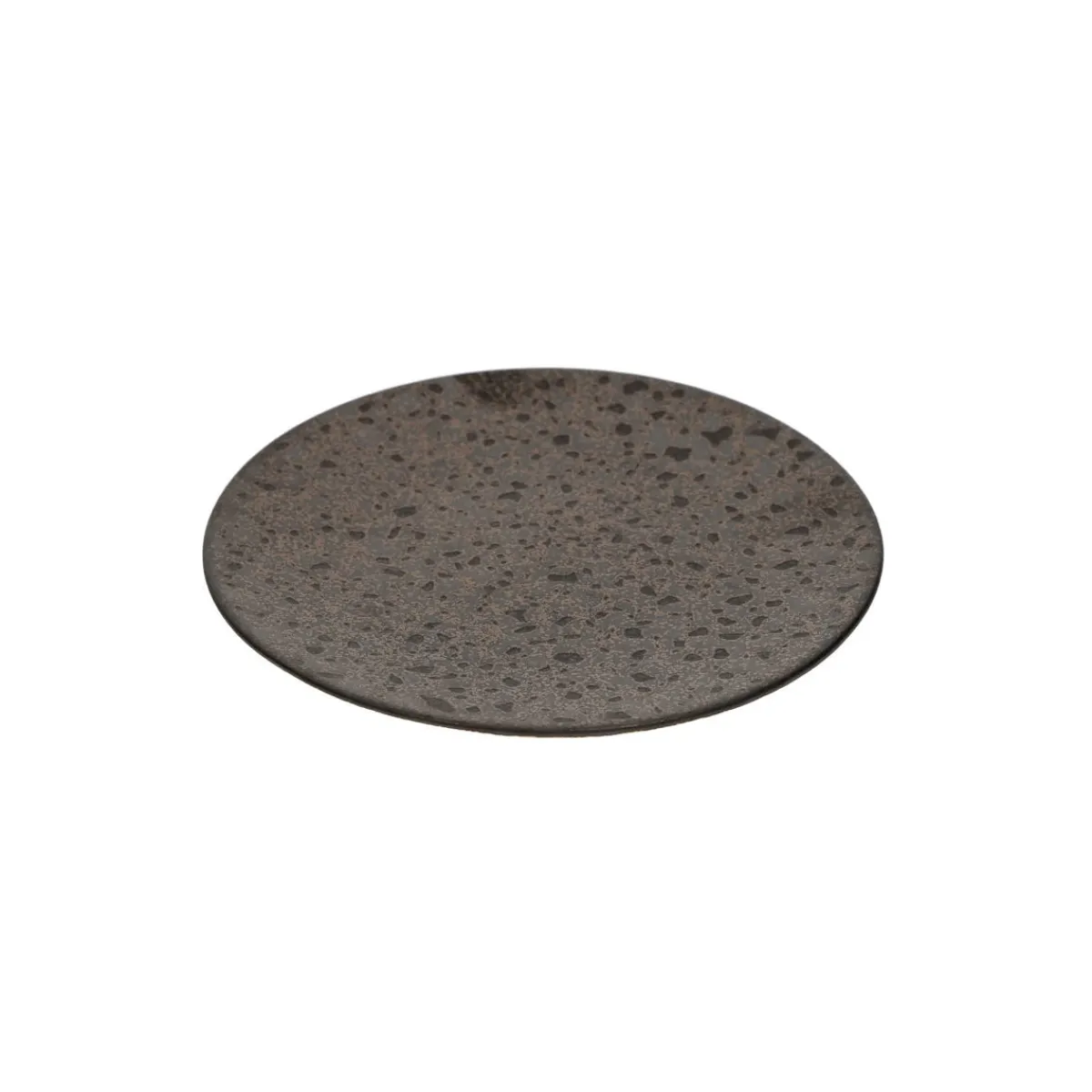 ESSENTIALS COLLECTION Assiette gris foncé porcelaine Ø 16 cm Oxstal (36 pièces) Best