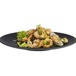 Assiette mélamine noir Ø 33 cm 3,5 cm Nero - APS New