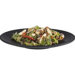 Assiette mélamine noir Ø 26 cm 3 cm Nero - APS Clearance
