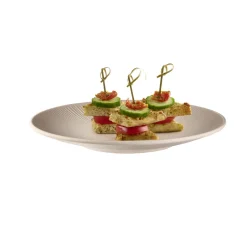 Assiette mélamine sable Ø 26 cm 3 cm Nero - APS