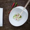 Assiette noir porcelaine 10x8 cm Jomon - COOKPLAY Outlet