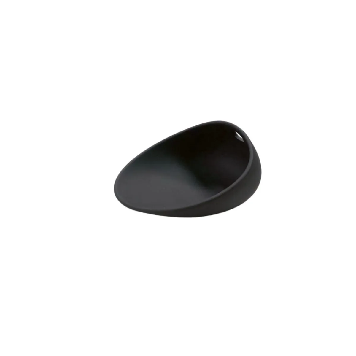 Assiette noir porcelaine 10x8 cm Jomon - COOKPLAY Outlet