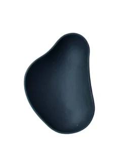 COOKPLAY Assiette noir porcelaine 20,5x14 cm Yayoi Clearance