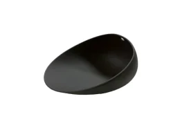 Assiette noir porcelaine 18x14 cm Jomon - COOKPLAY Discount