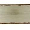 Assiette organique Linen porcelaine vitrifiée 27x16 cm Harvest - DUDSON Best