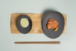 Assiette or porcelaine 14x11 cm Jomon - COOKPLAY New