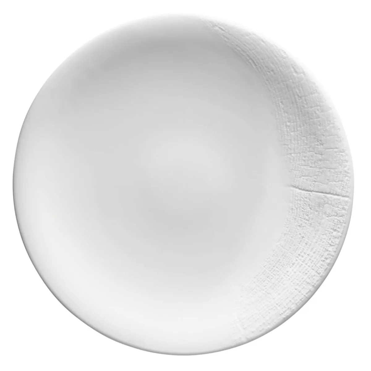 Assiette à pain rond blanc porcelaine de limoges Ø 14 cm Supernature - DEGRENNE New