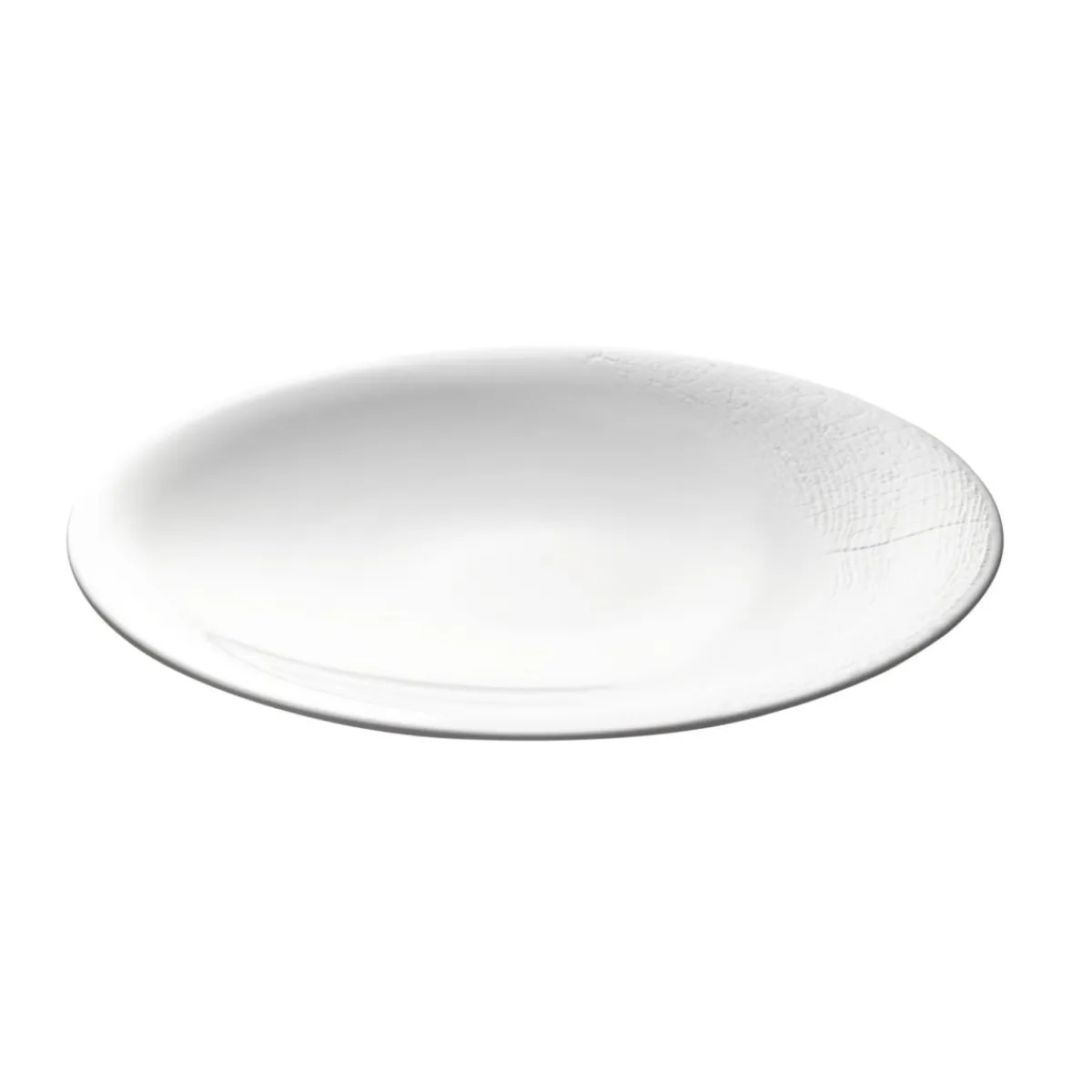 Assiette à pain rond blanc porcelaine de limoges Ø 14 cm Supernature - DEGRENNE New