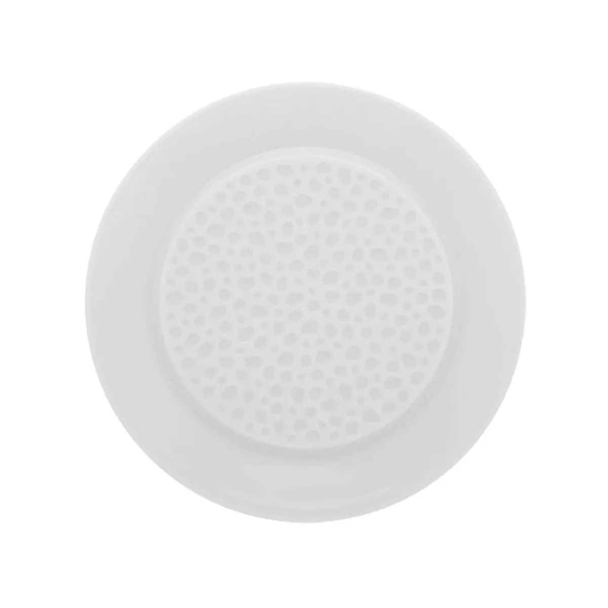 DEGRENNE Assiette à pain rond blanc porcelaine de limoges Ø 14 cm L' Perles De Rosee Blanches Best