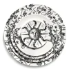 Assiette à pain rond SUN porcelaine Ø 12 cm Unity - SERAX