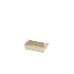 PRO.MUNDI Assiette papier rectangulaire 10,5x6,5x3,5 cm Oxstal (500 pièces) Best