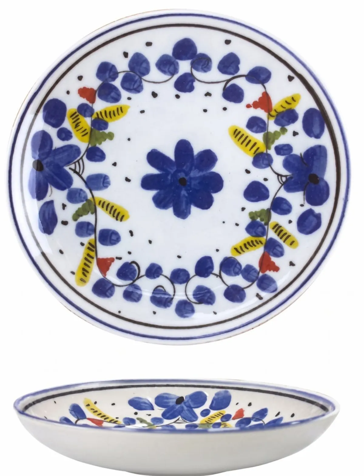 Assiette pasta blanc porcelaine Ø 22 cm Capri - MOLLENI Best