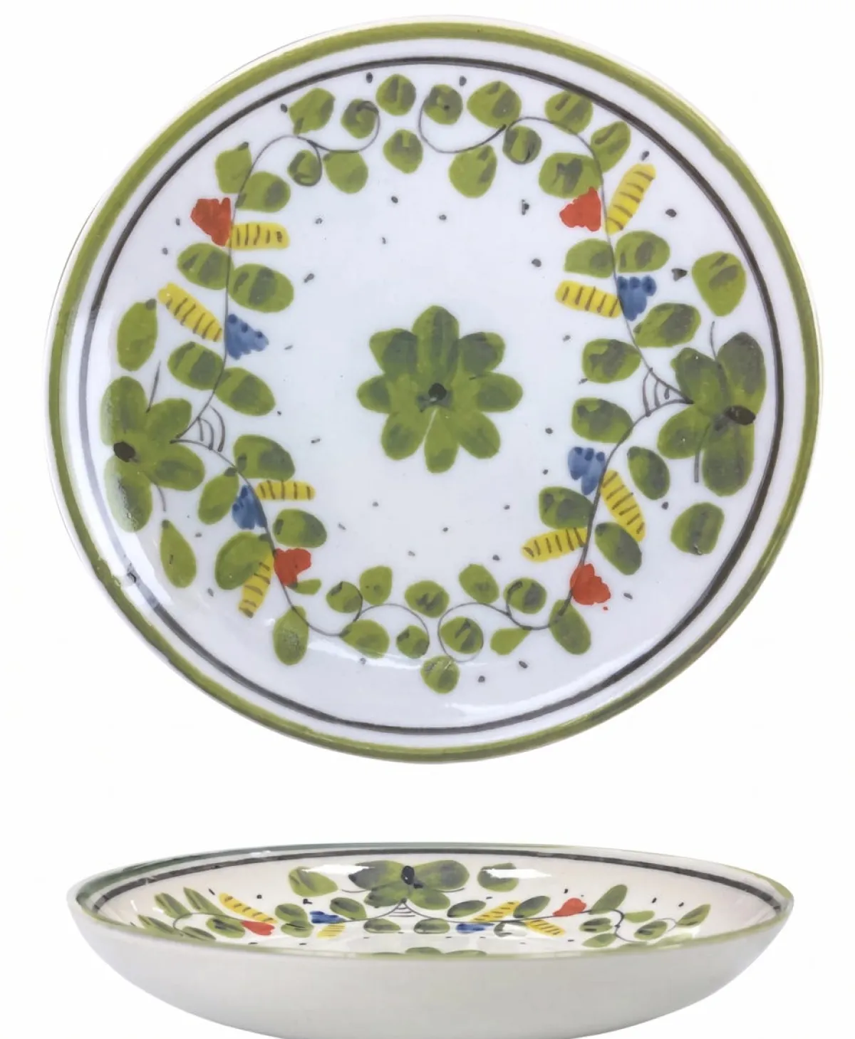 MOLLENI Assiette pasta blanc porcelaine Ø 22 cm Genova