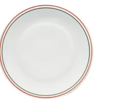 Assiette à pizza rond blanc porcelaine Ø 30 cm - Aucune New