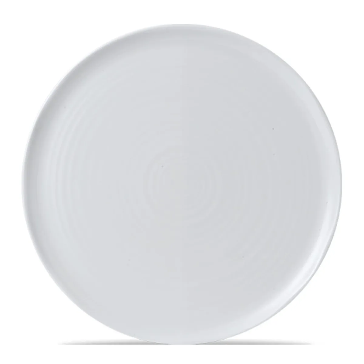 Assiette à pizza rond blanc porcelaine vitrifiée Ø 31,8 cm White - DUDSON Hot