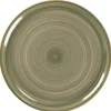 Assiette à pizza rond Emerald porcelaine vitrifiée Ø 32,8 cm stone Spot - RAK Hot