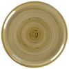Assiette à pizza rond Garnet porcelaine vitrifiée Ø 32,8 cm stone Spot - RAK