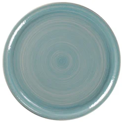 RAK Assiette à pizza rond Saphire porcelaine vitrifiée Ø 32,8 cm stone Spot Discount