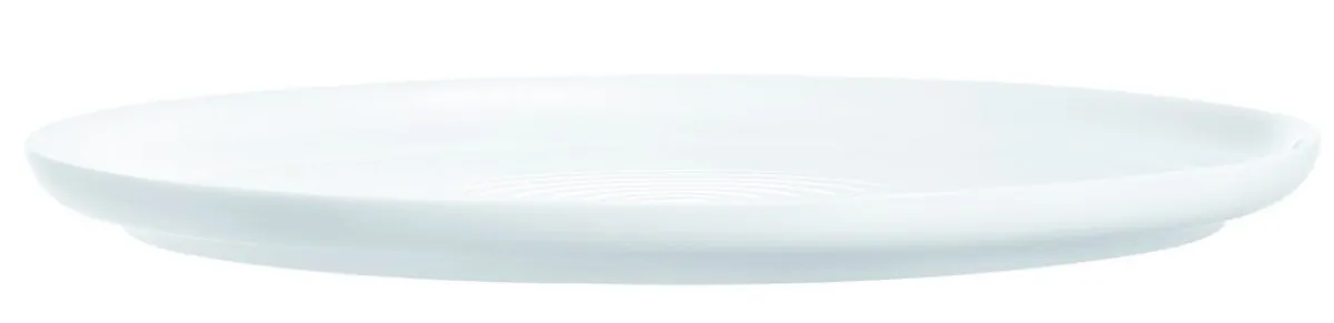 Assiette à pizza xl rond blanc verre opal Ø 32 cm Evolutions - ARCOROC Sale