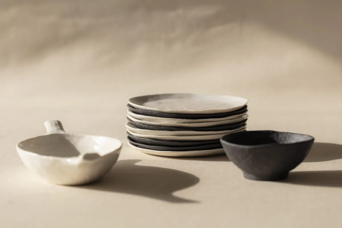 Assiette plate Blanc albâtre porcelaine culinaire Ø 26,5 cm Yli - REVOL Online