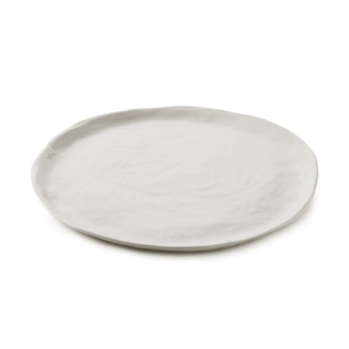 Assiette plate Blanc albâtre porcelaine culinaire Ø 26,5 cm Yli - REVOL Online