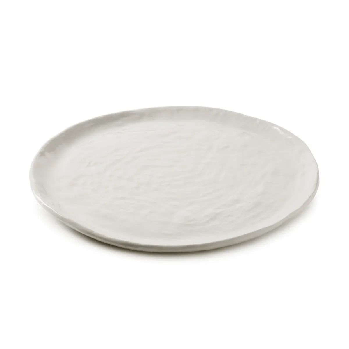 Assiette plate Blanc albâtre porcelaine culinaire Ø 28,5 cm Yli - REVOL Online