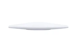 Assiette plate blanc porcelaine bone china 40 cm Feelings - RAK Outlet