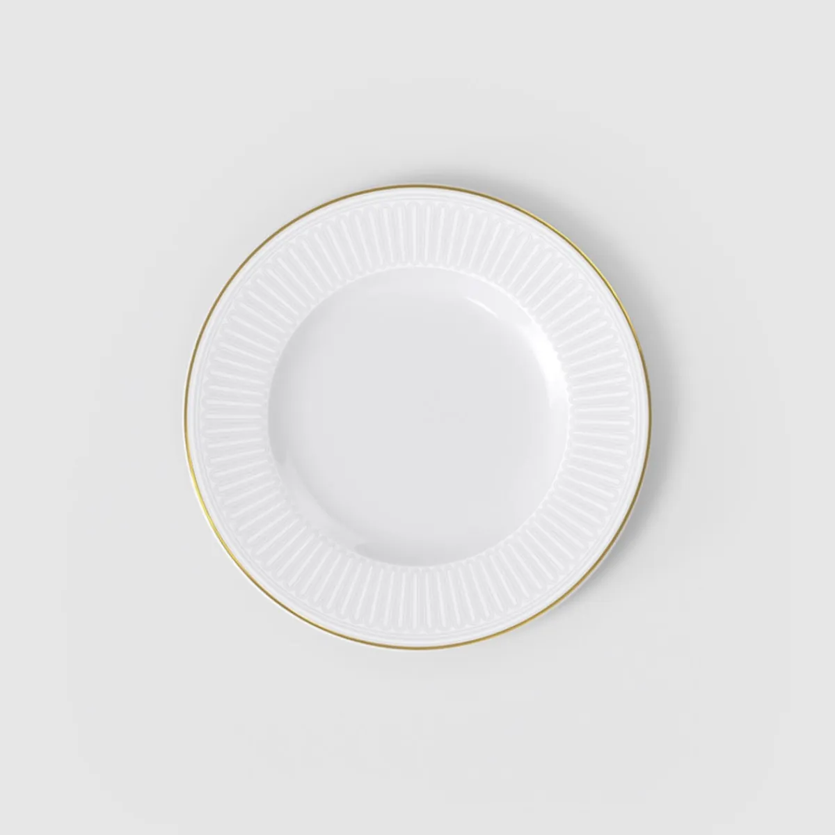 Assiette plate blanc porcelaine bone china Ø 16 cm Chateau Septfontaines - VILLEROY & BOCH Hot