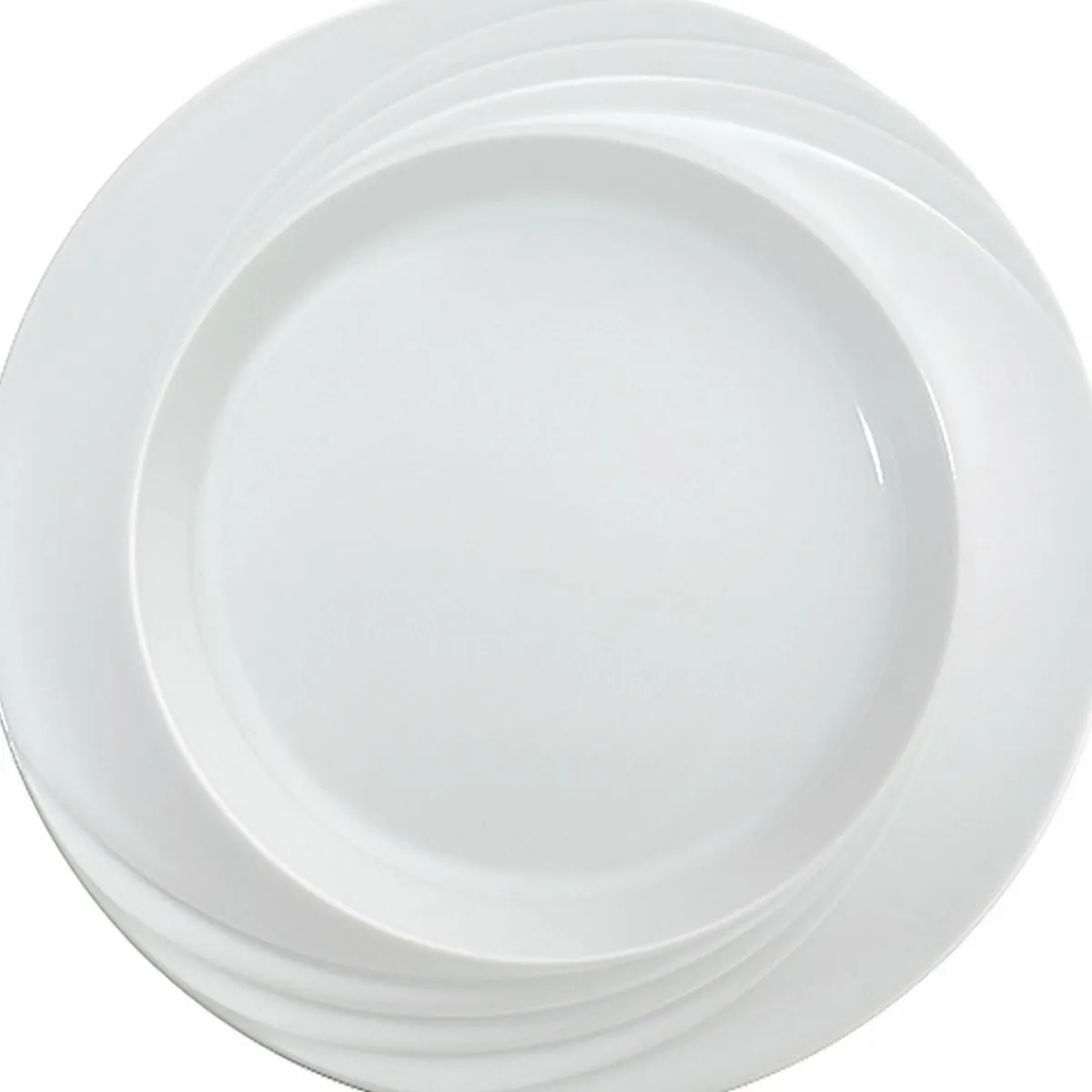 SCHONWALD Assiette plate blanc porcelaine Ø 25,7 cm Donna Senior New