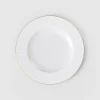 Assiette plate blanc porcelaine bone china Ø 29 cm Chateau Septfontaines - VILLEROY & BOCH Discount