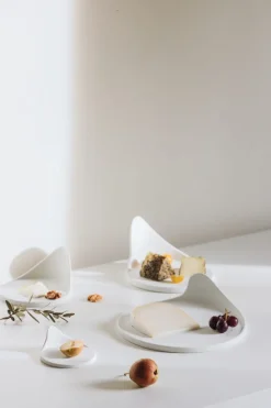 COOKPLAY Assiette plate blanc porcelaine 10x9,5 cm Gochi Outlet