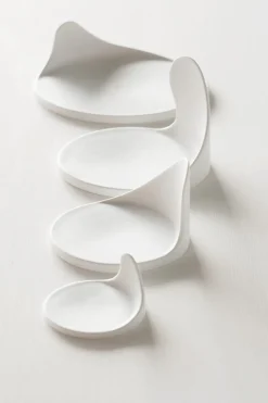 COOKPLAY Assiette plate blanc porcelaine 10x9,5 cm Gochi Outlet