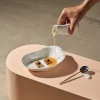COOKPLAY Assiette plate blanc porcelaine 37,5x19 cm Jelly Sale