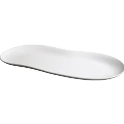 COOKPLAY Assiette plate blanc porcelaine 37,5x19 cm Jelly Sale