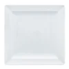 Assiette plate carré blanc porcelaine 17,2x17,2 cm Charm - RAK Sale