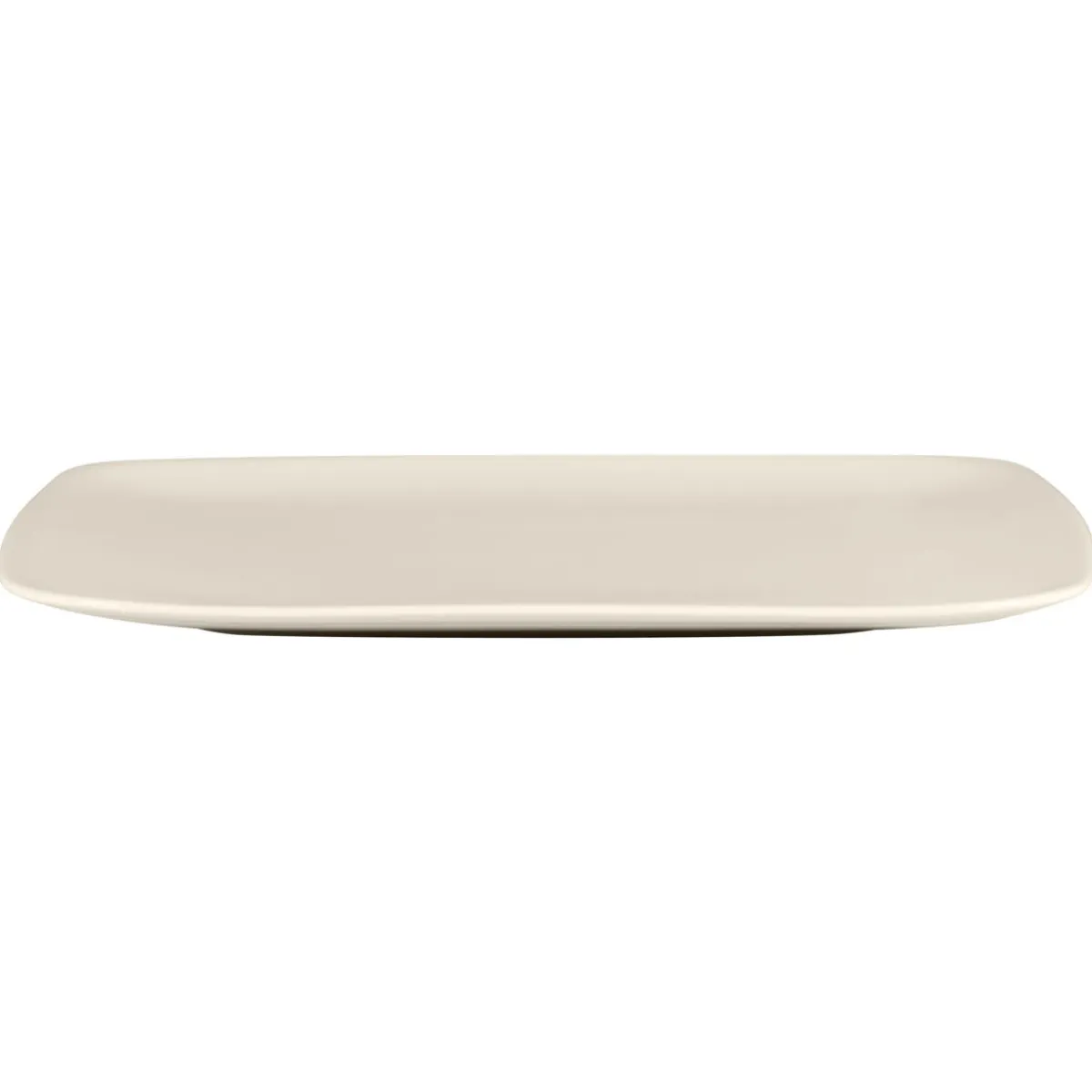 RAK Assiette plate carré blanc porcelaine bone china 25,3x25,3 cm Bravura Best