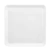 MEDARD DE NOBLAT Assiette plate carré blanc porcelaine 25,5x25,5 cm Yaka Clearance
