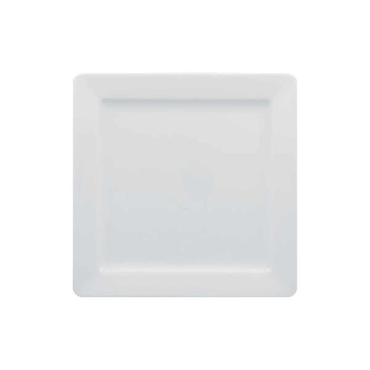 RAK Assiette plate carré blanc porcelaine vitrifiée 24x24 cm Access Clearance
