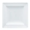 RAK Assiette plate carré blanc porcelaine 12,4x12,4 cm Charm New