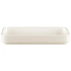 Assiette plate carré blanc porcelaine 16x16 cm Fractal - RAK Best