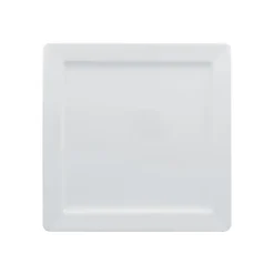 RAK Assiette plate carré blanc porcelaine vitrifiée 27,1x27,1 cm Access Online