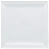 Assiette plate carré blanc porcelaine 24,3x24,3 cm Charm - RAK