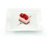 RAK Assiette plate carré ivoire porcelaine vitrifiée 30x30 cm Classic Gourmet New