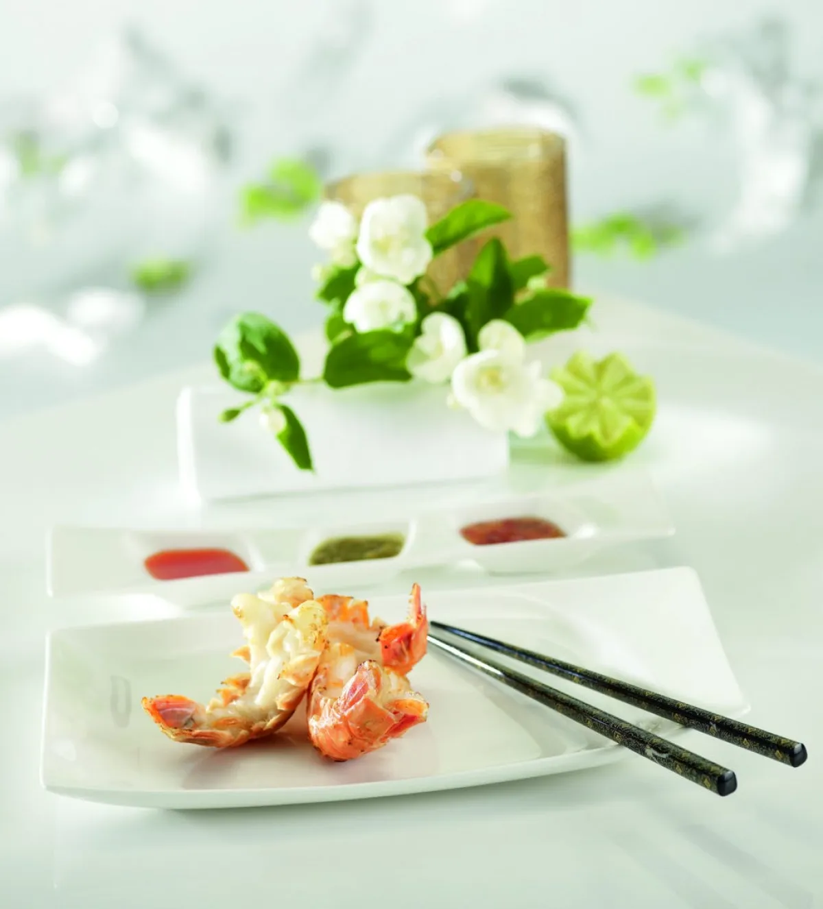 Assiette plate carré ivoire porcelaine vitrifiée 25,9x23,2 cm Mazza - RAK Hot