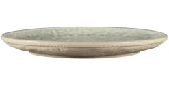 Assiette plate coupe rond céladon porcelaine vitrifiée Ø 27,9 cm Krush - RAK Hot