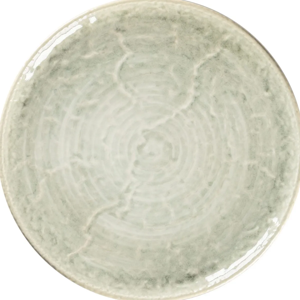 RAK Assiette plate coupe rond céladon porcelaine vitrifiée Ø 30,1 cm Krush Sale