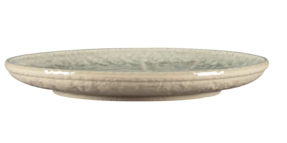 Assiette plate coupe rond porcelaine vitrifiée Ø 24 cm Krush - RAK Clearance