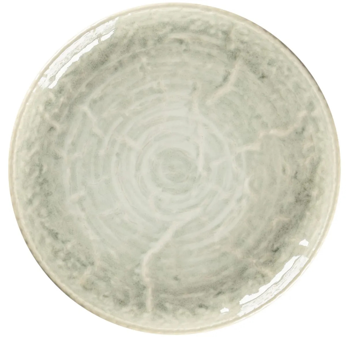 Assiette plate coupe rond porcelaine vitrifiée Ø 24 cm Krush - RAK Clearance