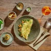 RAK Assiette plate coupe rond steel porcelaine vitrifiée Ø 24 cm Krush Discount