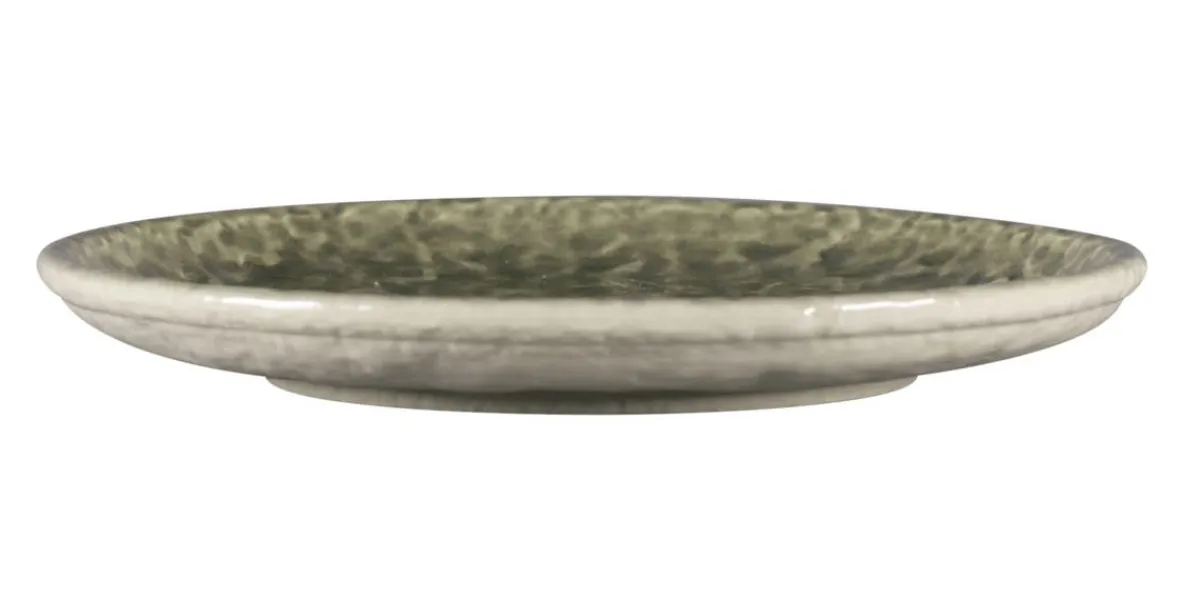 RAK Assiette plate coupe rond steel porcelaine vitrifiée Ø 15 cm Krush New